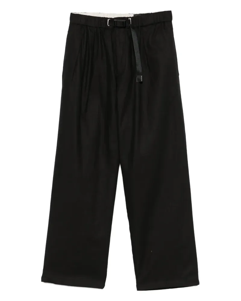 PLAN C Hose mit weitem Bein - Schwarz Schwarz
