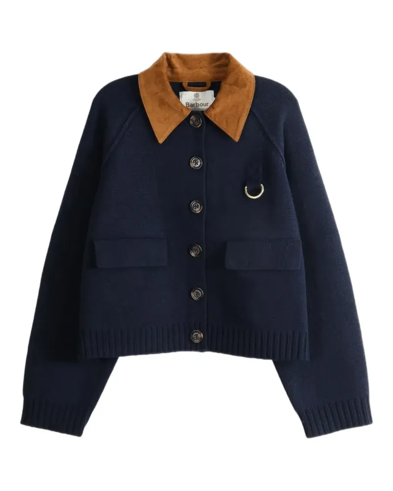 Barbour Alverstone Cardigan - Blau Blau