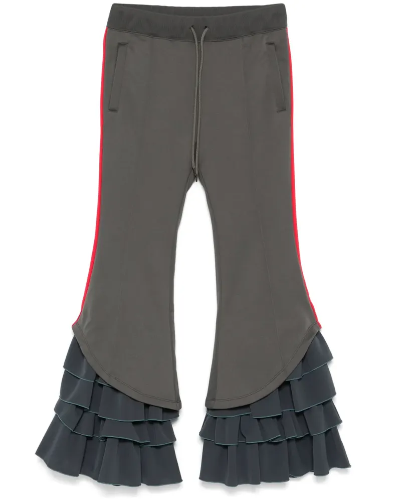 FACETASM Jogginghose mit Rüschen - Grau Grau