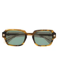 Vivienne Westwood Eckige Sonnenbrille in Schildpattoptik Braun