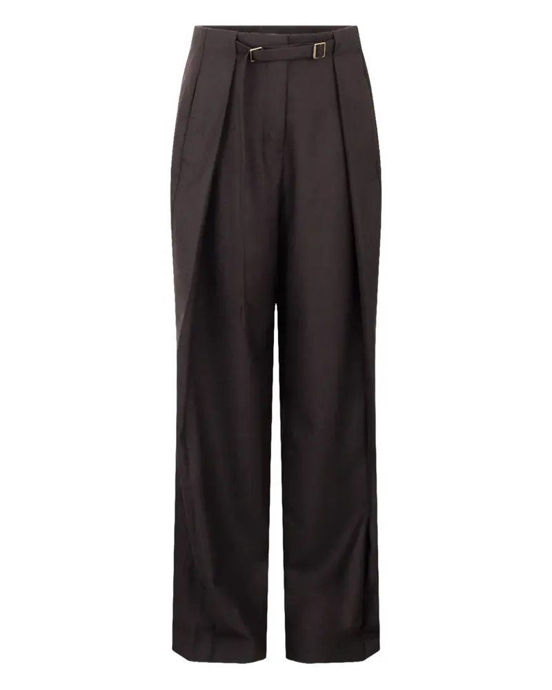 Aya Muse Hose mit Gürtel - Braun Braun