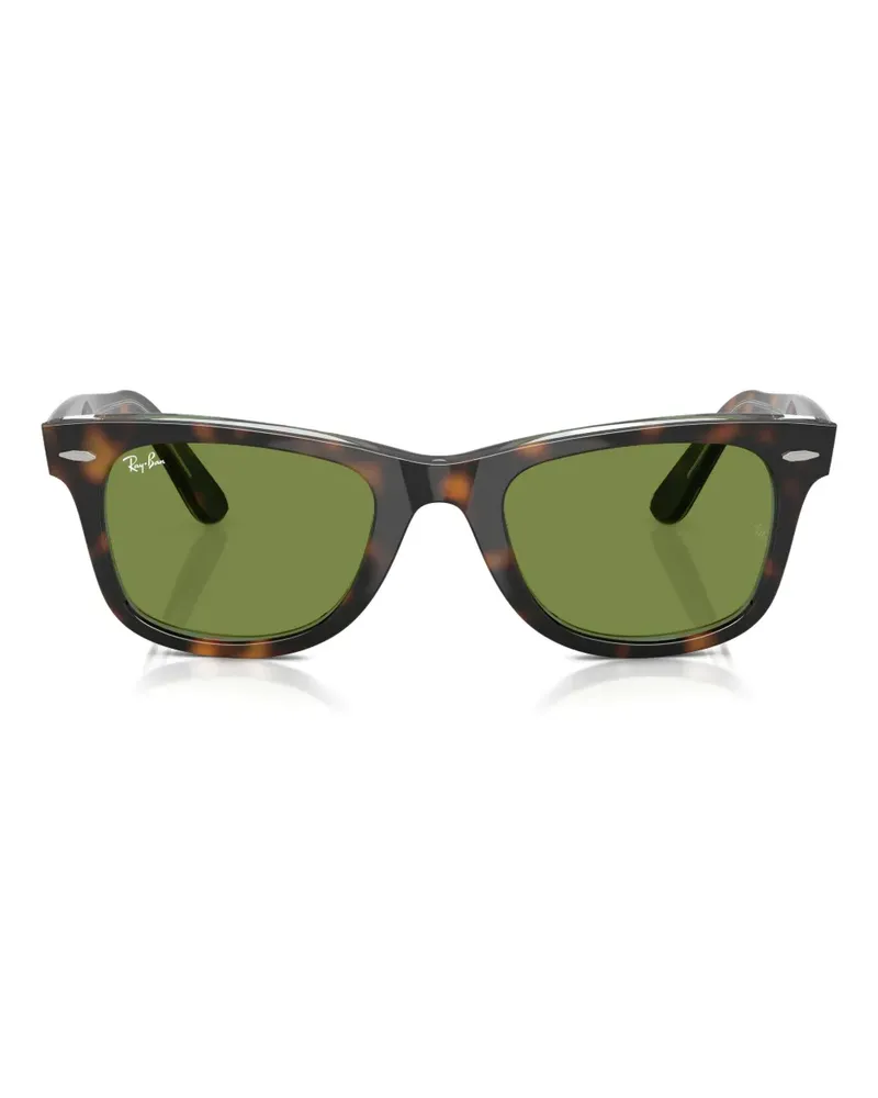 Ray Ban Eckige Sonnenbrille im Wayfarer-Design - Grün Grün