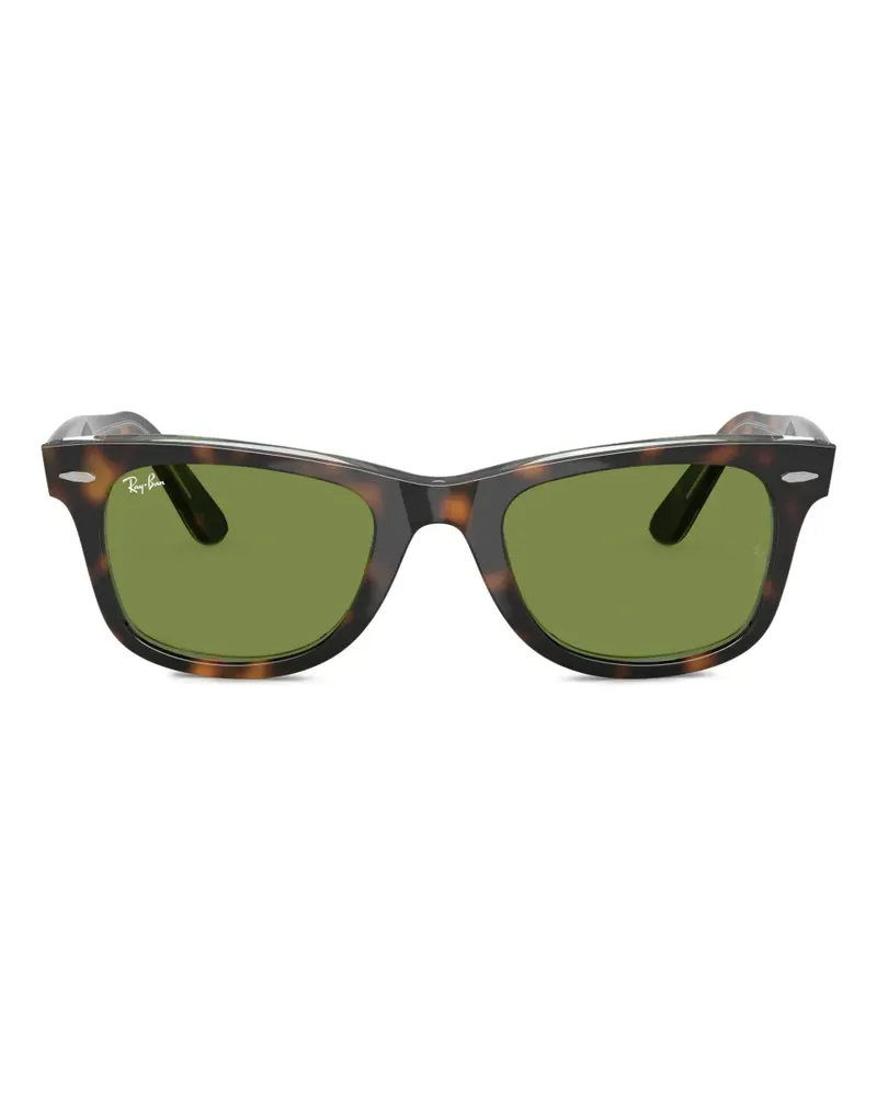 Ray Ban Eckige Sonnenbrille im Wayfarer-Design - Grün Grün