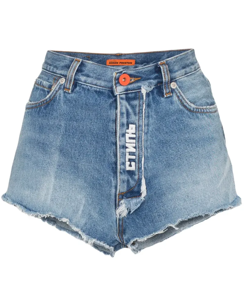 Heron Preston Jeans mit Logo - Blau Blau