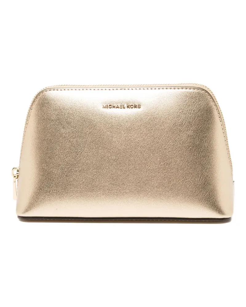 Michael Kors Reisetasche aus Metallic-Leder - Gold Gold