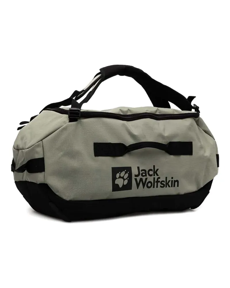 Jack Wolfskin Reisetasche mit Logo-Print - Grau Grau