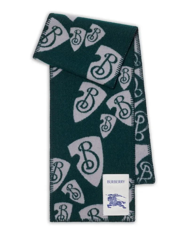 Burberry B Shield Schal - Blau Blau