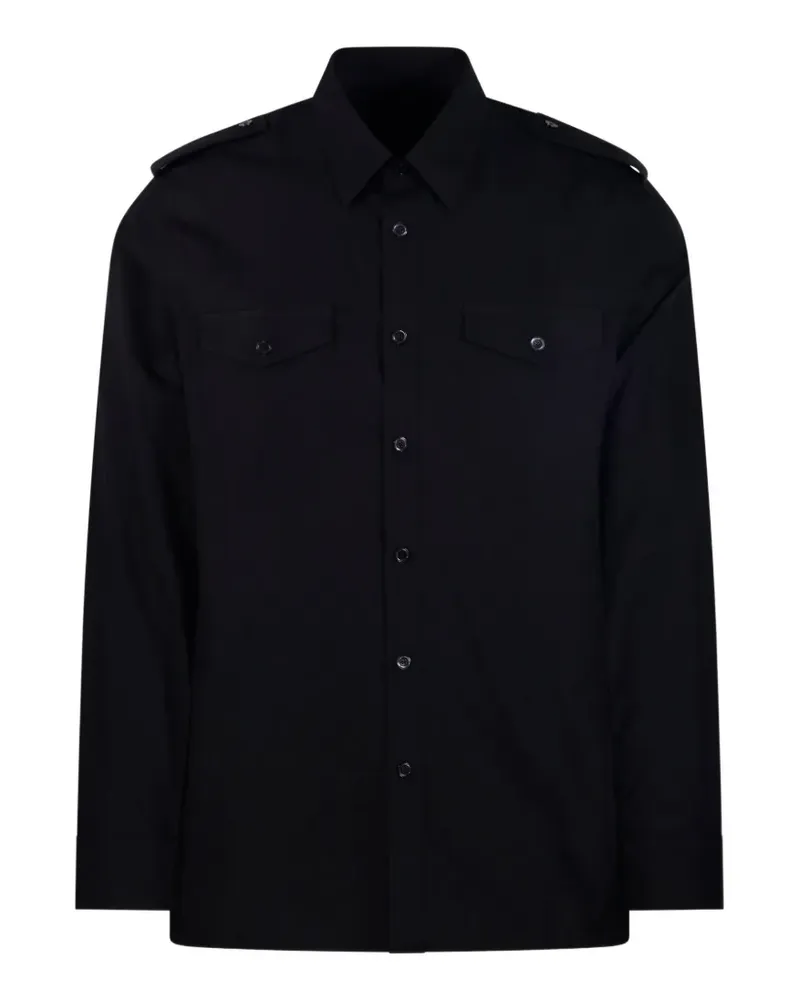 Gucci Hemd mit GG - Schwarz Schwarz