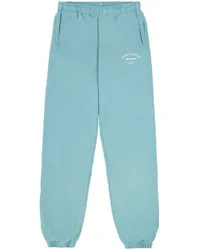 SPORTY & RICH Jogginghose mit Logo-Print Blau