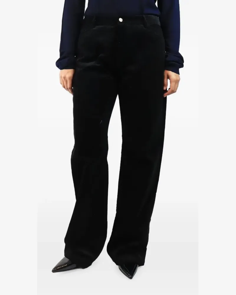 Twenty8Twelve Chia corduroy trousers - Schwarz Schwarz