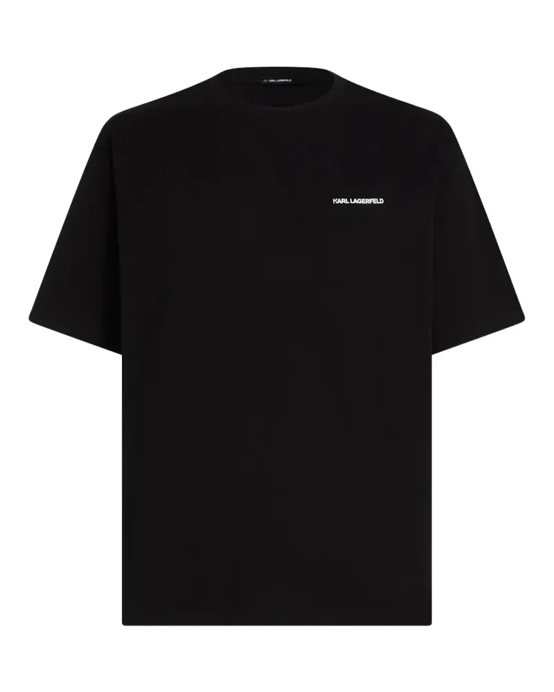 Karl Lagerfeld Rue St-Guillaume T-Shirt - Schwarz Schwarz