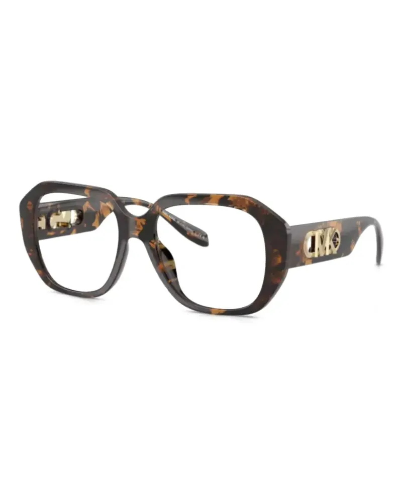 Michael Kors 4148U VISTA geometric-frame glasses - Braun Braun