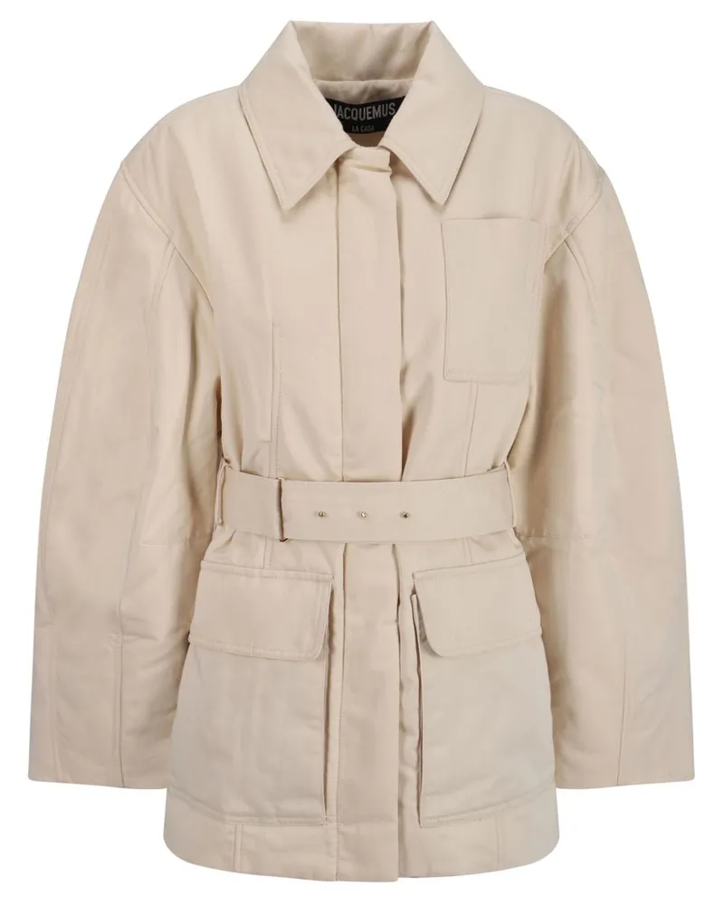 Jacquemus Le Blouson Bari Jacke - Nude Nude