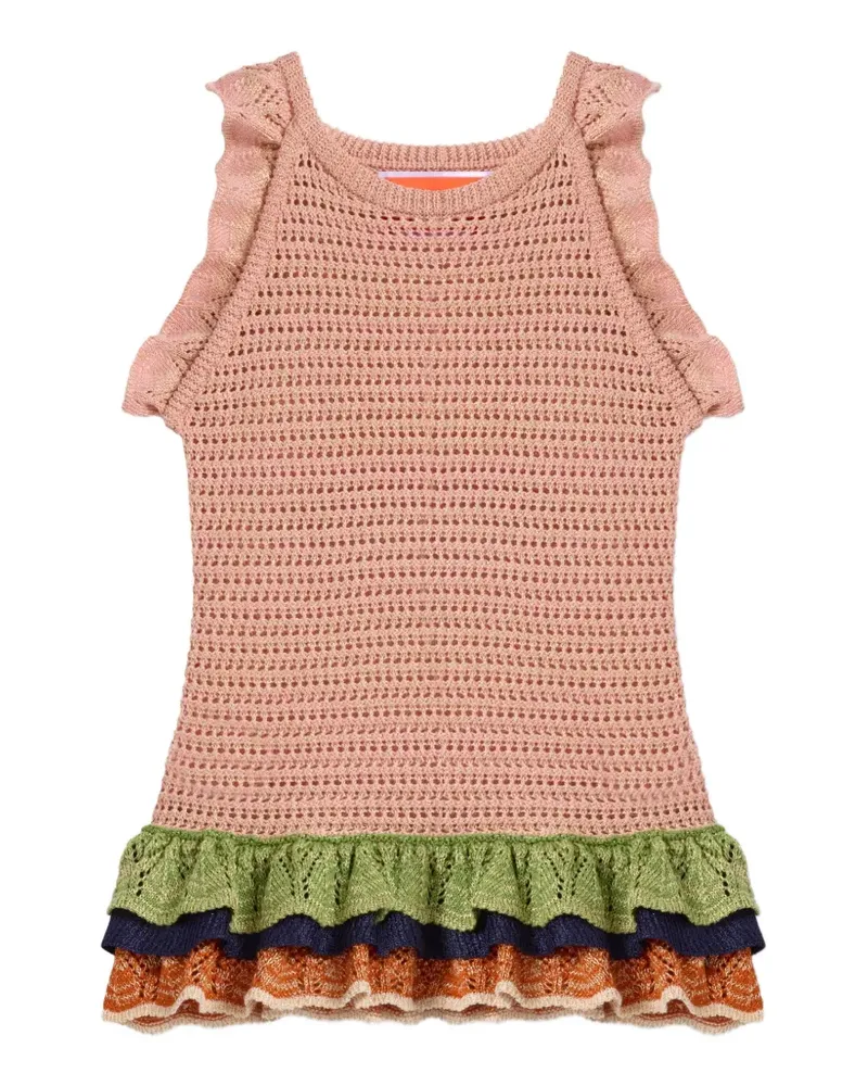 La DoubleJ Eight Counts Crop-Top - Rosa Rosa