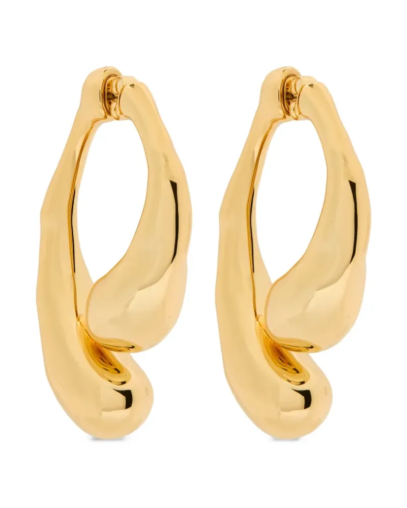 Alexis Bittar Molten drop earrings - Gold Gold