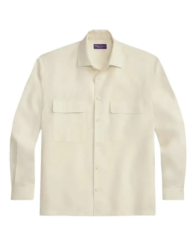 Ralph Lauren flap-pocket shirt - Nude Nude