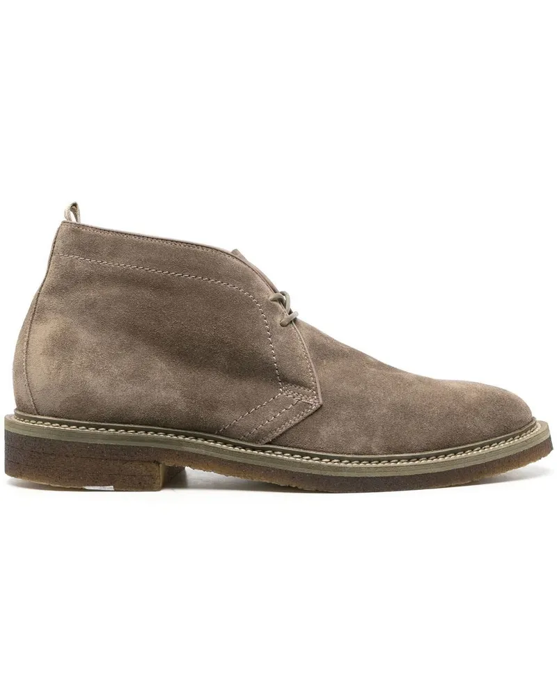 Officine Creative Italia Hopkins Wildlederstiefel - Grau Grau
