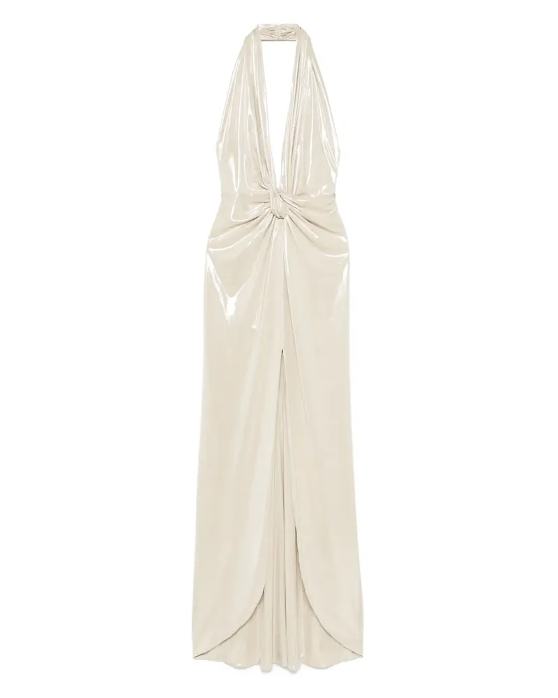 NISSA Ciré Maxikleid - Nude Nude