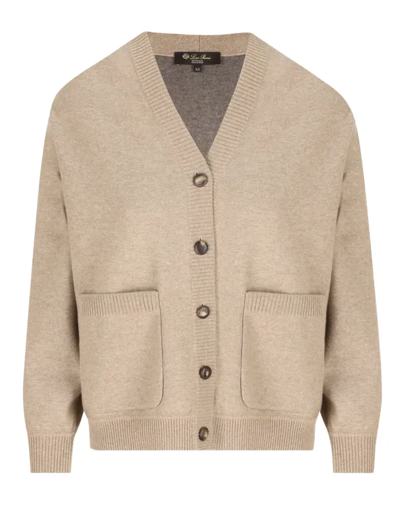 Loro Piana Rio Bodro Cardigan - Nude Nude
