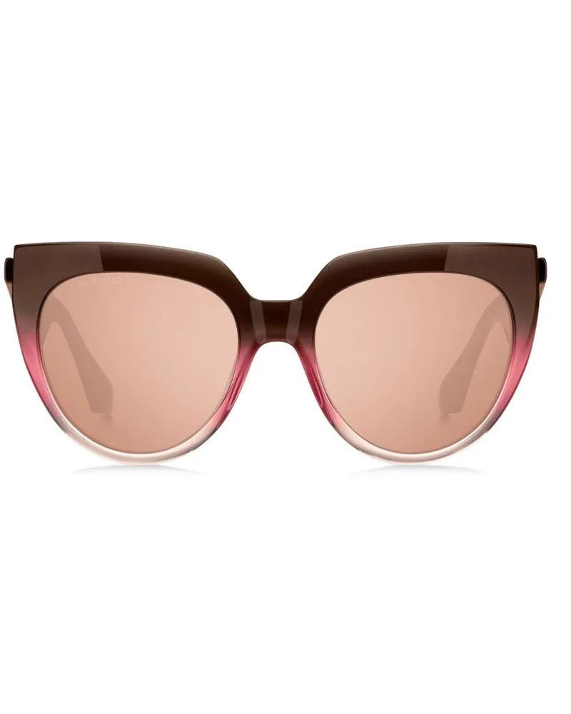 Etro Tailoring Sonnenbrille mit Cat-Eye-Gestell - Braun Braun