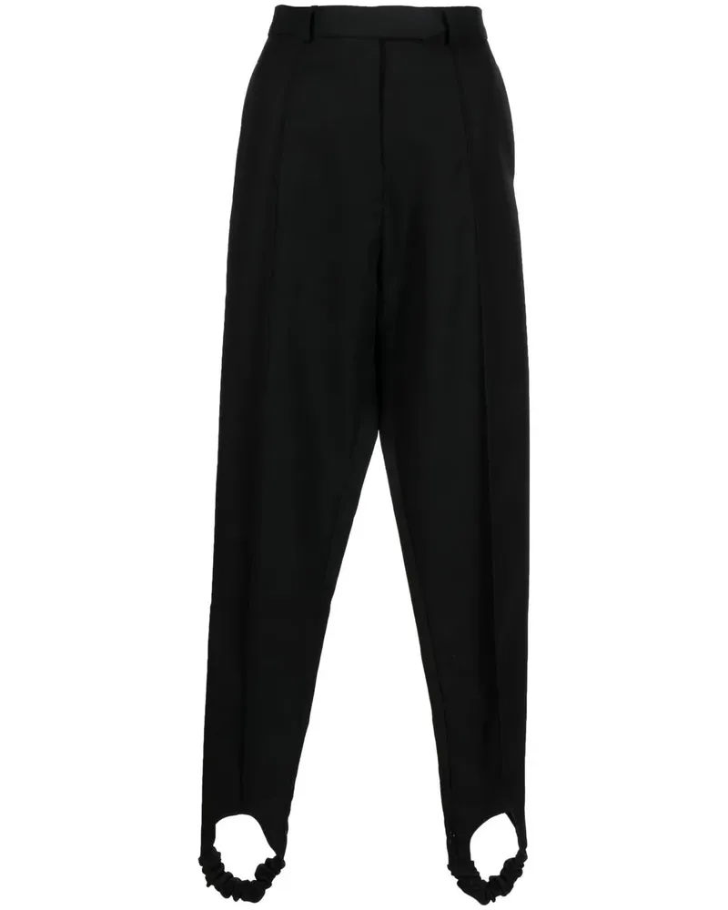 ANOUKI Steghose mit Tapered-Bein - Schwarz Schwarz