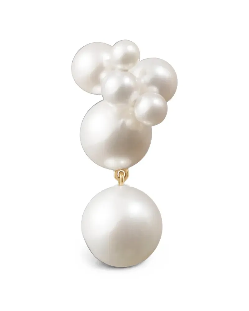 Sophie Bille Brahe 14kt Gelbgoldohrring mit Perlen Gold