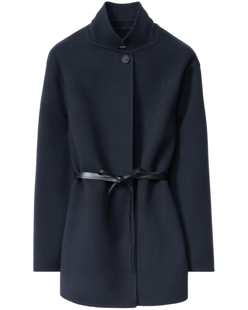 Fabiana Filippi Jacke mit Gürtel - Blau Blau