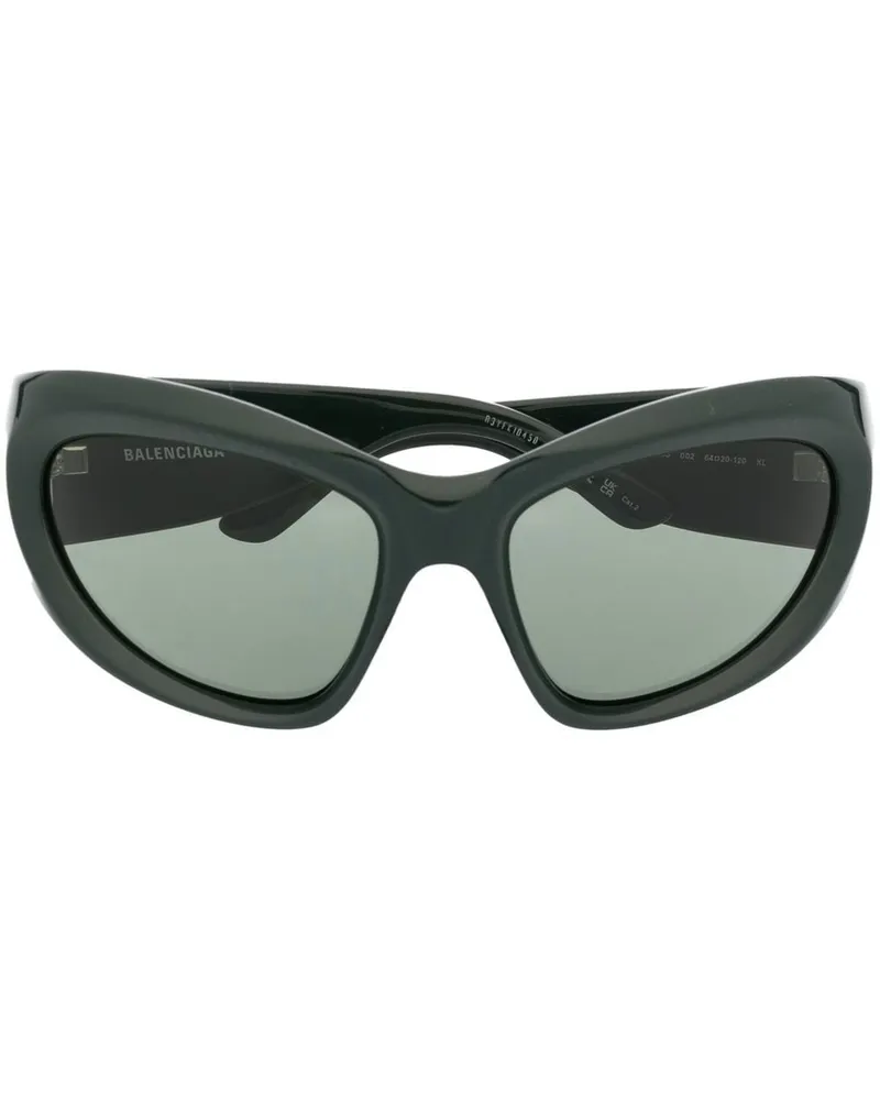 Balenciaga Cat-Eye-Sonnenbrille mit Farbverlauf - Grün Grün