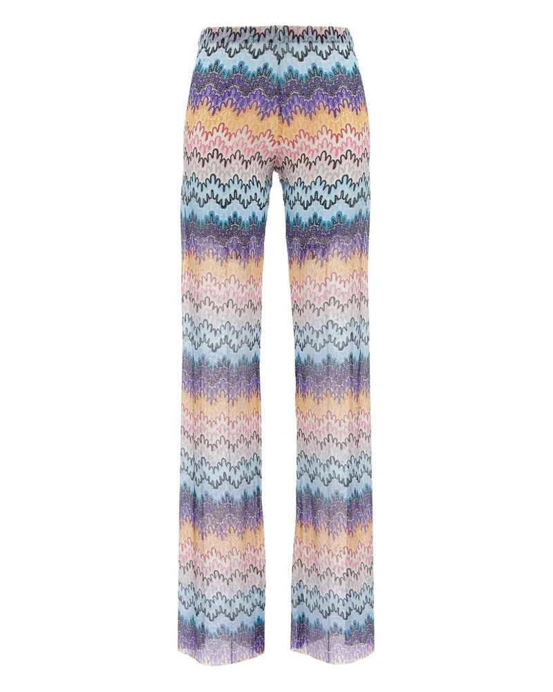 Missoni Hose mit Print - Blau Blau
