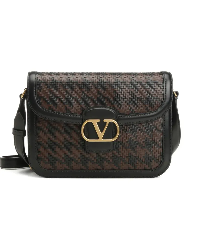 Valentino Garavani Kleine 9TO5 Schultertasche - Schwarz Schwarz