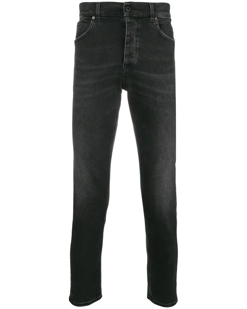 Dondup Jeans mit schmalem Schnitt - Schwarz Schwarz