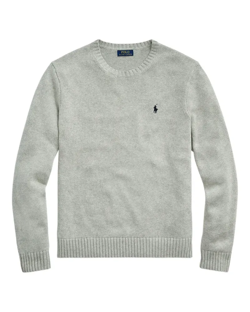 Ralph Lauren logo-embroidered sweater - Grau Grau