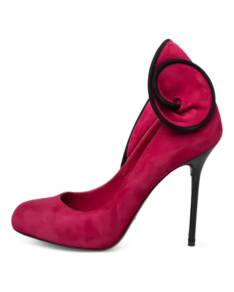 Sergio Rossi swirl-detail pumps - Rosa Rosa