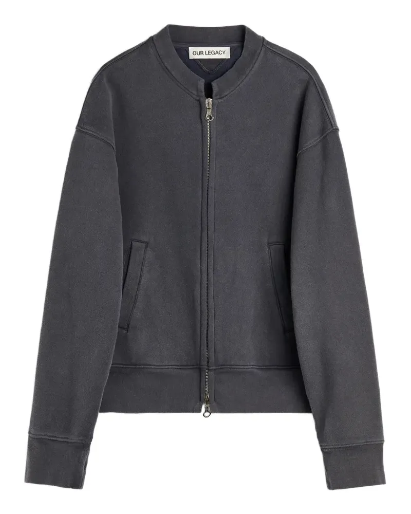 Our Legacy Rift zip-up sweater - Grau Grau