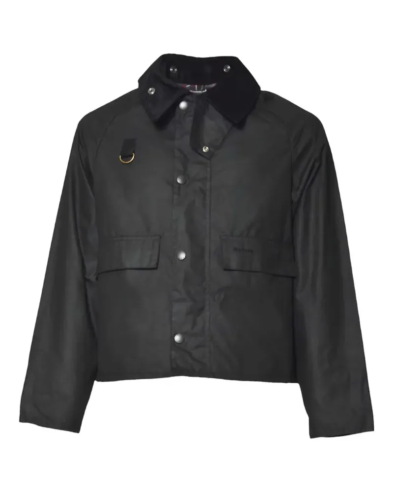 Barbour corduroy collar jacket - Schwarz Schwarz