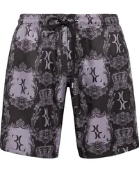 Billionaire Badeshorts mit grafischem Print Blau