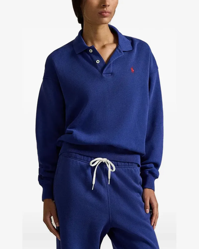 Ralph Lauren Poloshirt mit Logo-Stickerei - Blau Blau