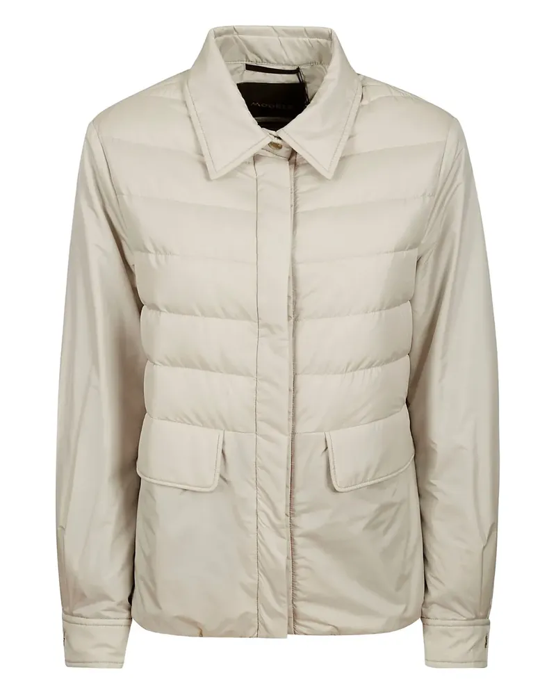 MOORER Gesteppte Jacke - Nude Nude