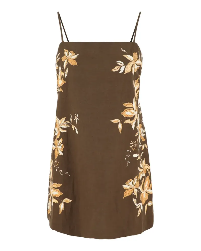 Hemant & Nandita Bota floral mini dress - Braun Braun