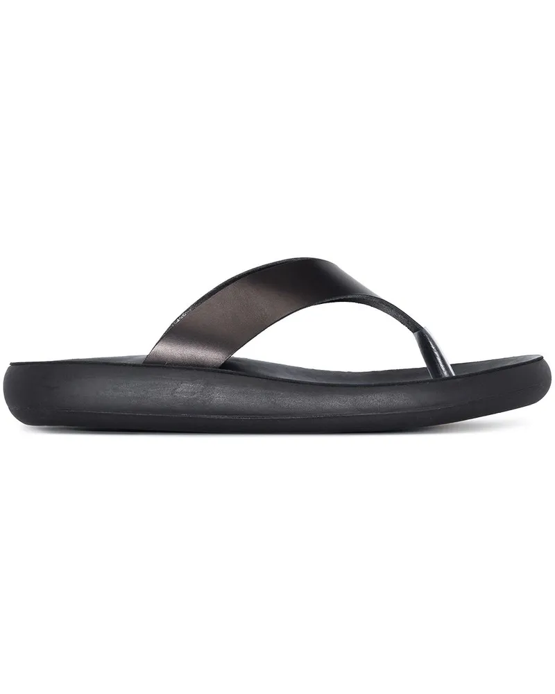 Ancient Greek Sandals Klassische Pantoletten - Schwarz Schwarz