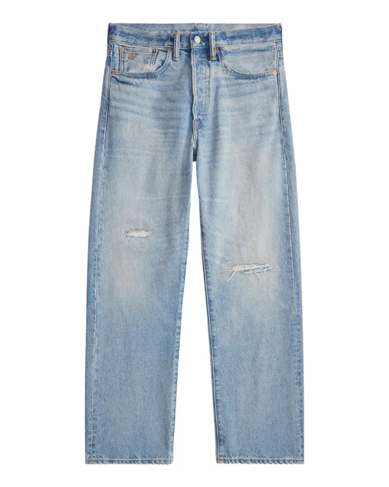 Ralph Lauren Jeans in Distressed-Optik - Blau Blau