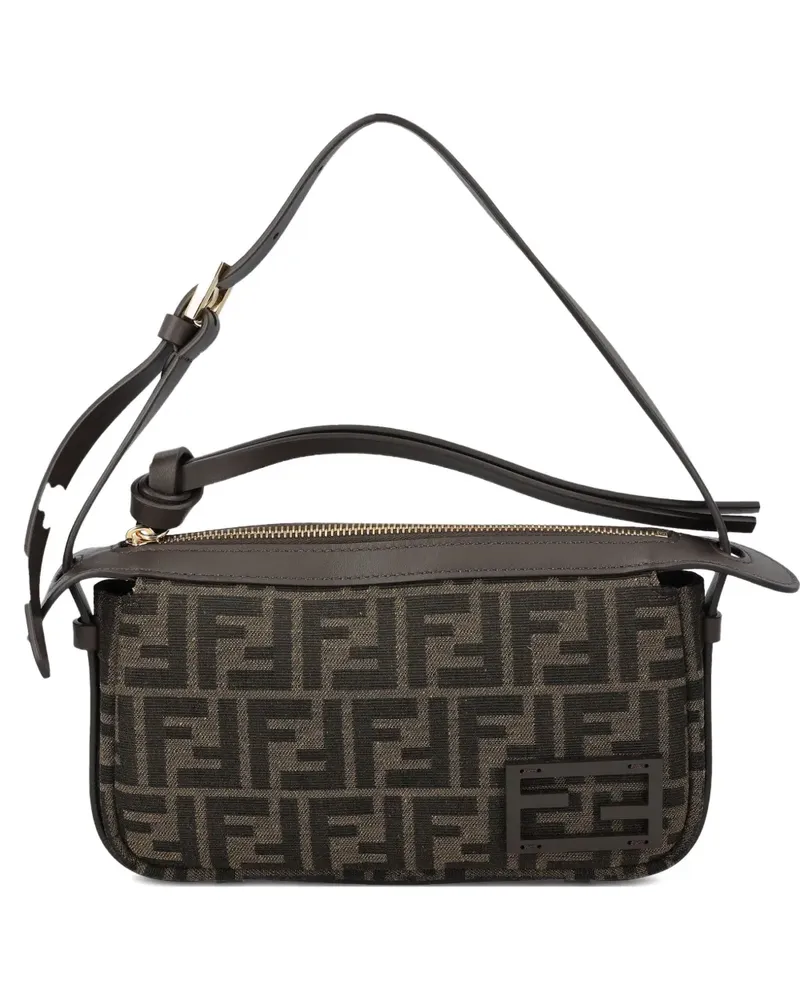 Fendi Mini By the Way Soft Schultertasche - Braun Braun