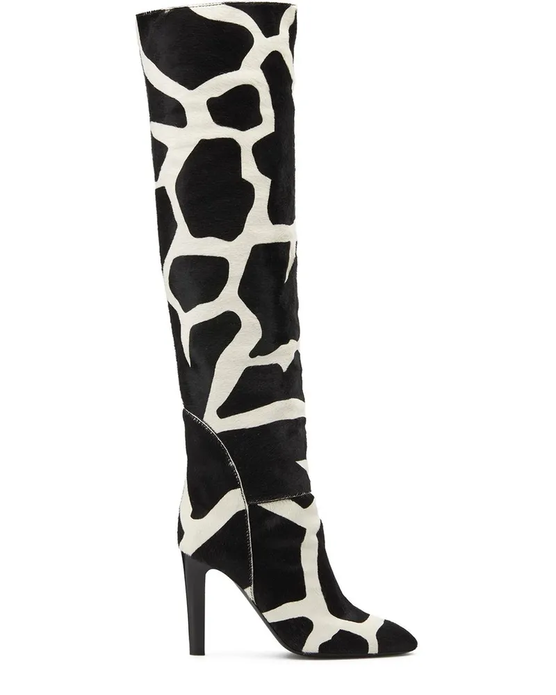 Giuseppe Zanotti Kniehohe Hattie Stiefel 105mm - Schwarz Schwarz