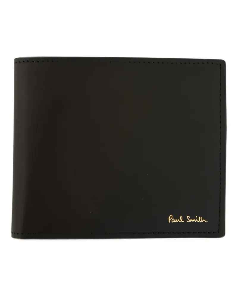 Paul Smith Portemonnaie mit Artist Stripe-Print - Schwarz Schwarz