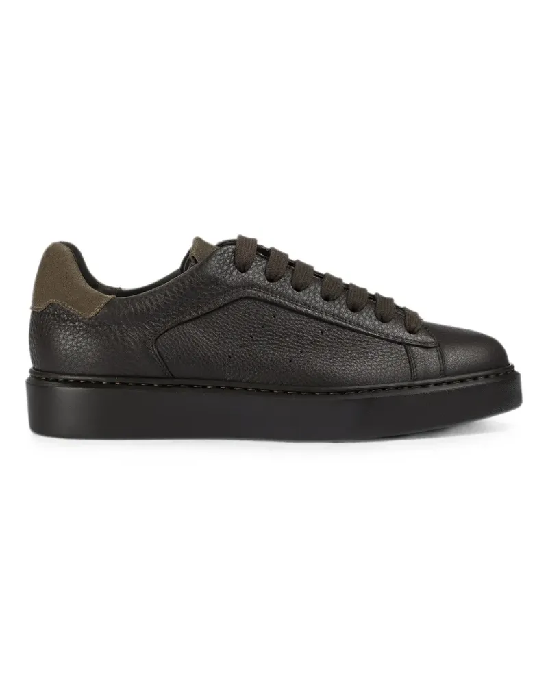 Doucal´s Strukturierte Sneakers - Braun Braun