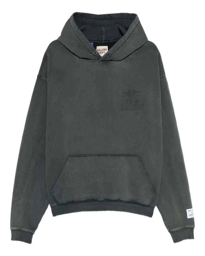 GALLERY DEPT. Hoodie mit Logo-Prägung - Grau Grau
