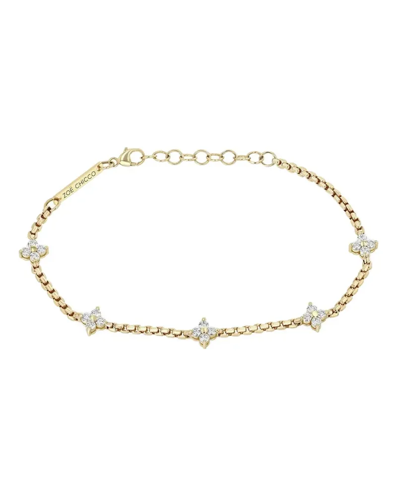 ZOË CHICCO 18kt Gelbgoldarmband mit einem Diamanten Gold