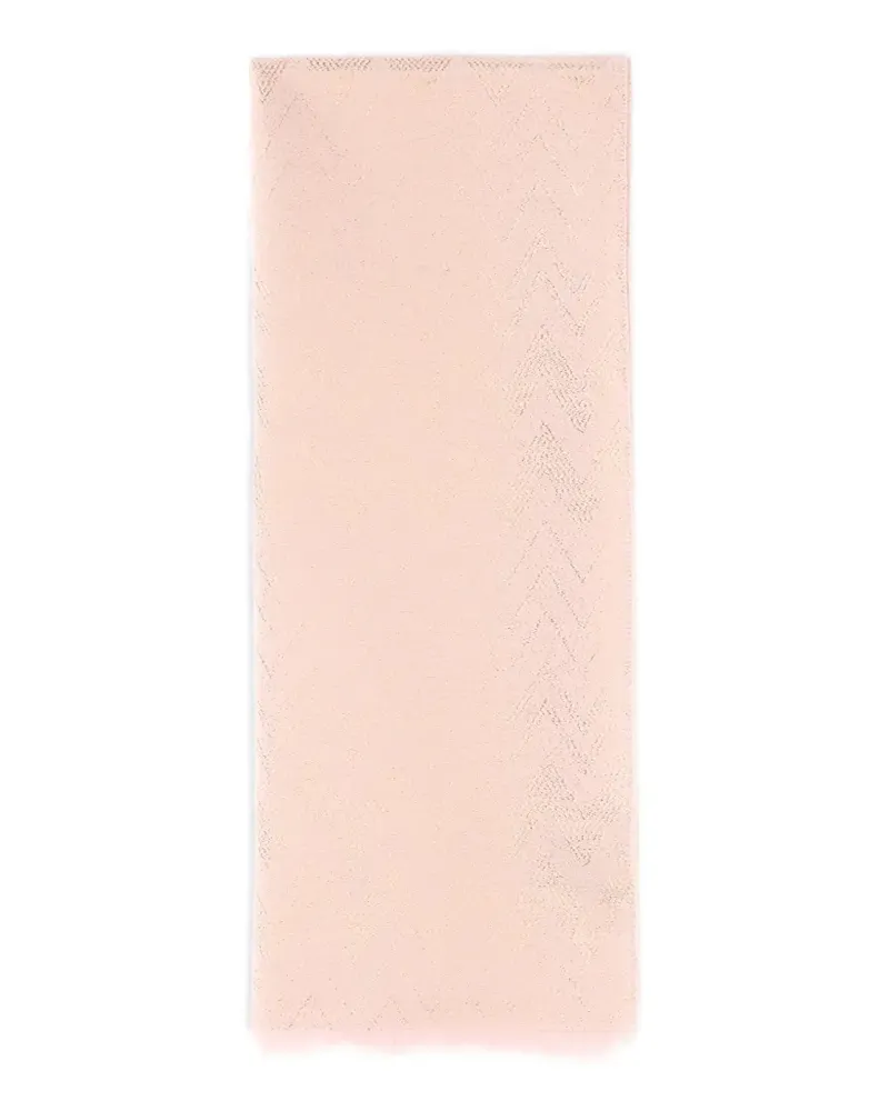 Missoni zigzag scarf - Nude Nude