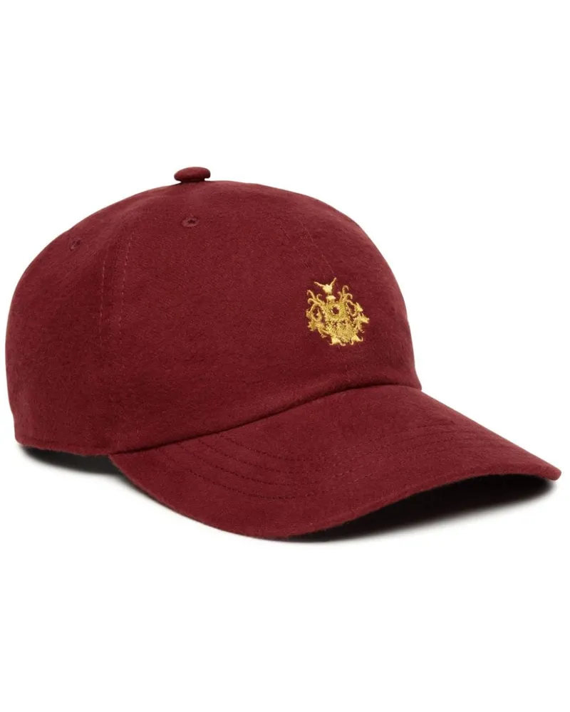 Bally Baseballkappe mit Logo-Stickerei - Rot Rot