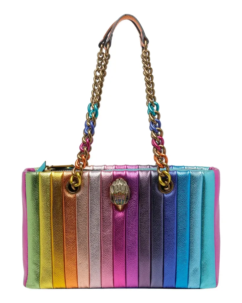 Kurt Geiger Large Kensington quilted leather shoulder bag - Rosa Rosa